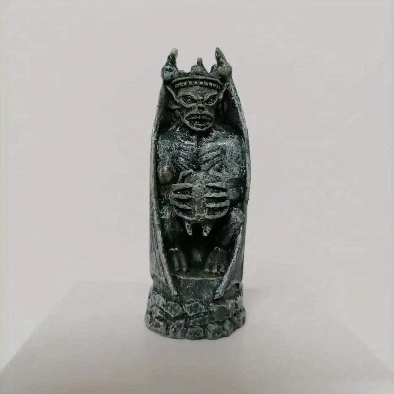Resin Devil Magic Ornament Figure Doll Model Halloween Horror Home Decor