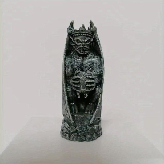Resin Devil Magic Ornament Figure Doll Model Halloween Horror Home Decor