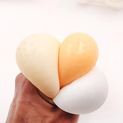 Novelty Eggs Squeeze Ball Cup Relieves Stress Pop Fun Toy Anti stress Vent Ball