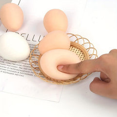 Novelty Eggs Squeeze Ball Cup Relieves Stress Pop Fun Toy Anti stress Vent Ball