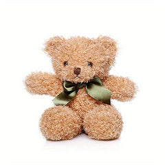 Tricolor Bear Doll Plush Doll Bow Tie Teddy Bear Plush Toy Birthday Gift