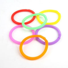 6pcs Colorful Mini Telescopic Tube for Children's Vent Decompression