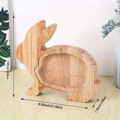 Animal Piggy Bank Letter Desktop Decoration Holiday Gift