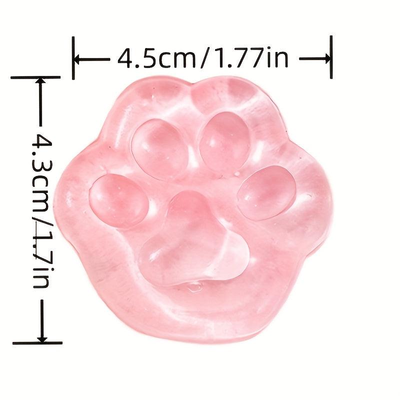 2pcs Jelly Cat Claw Pinching Sticky Music Cartoon Decompression Gift