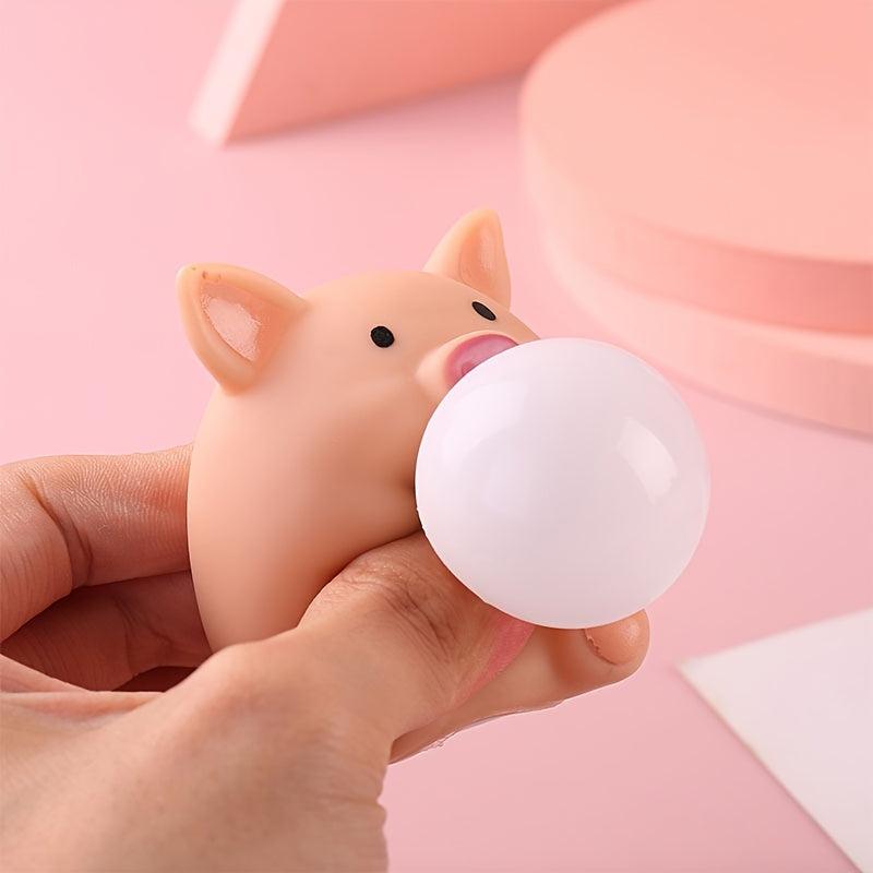 Bubble Pig Stress Reliever Toy Vent Stress Tricky Game Squeeze Toy