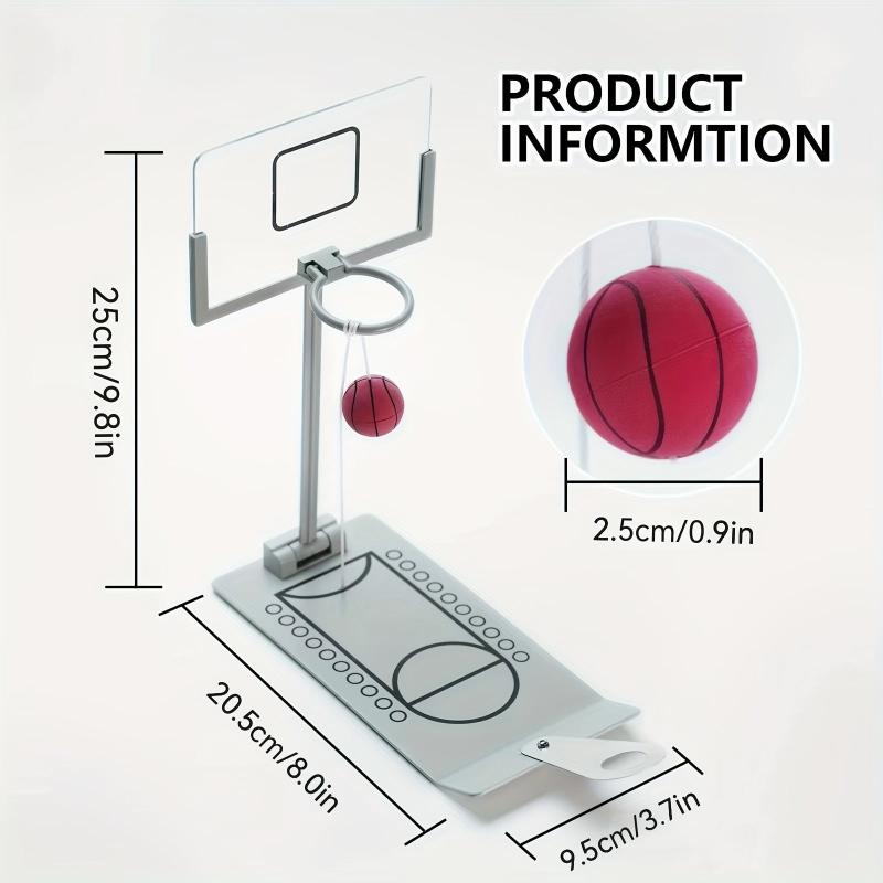 Mini Basketball Game for Indoor Outdoor Office, Novelty Toy for Adults & Kids