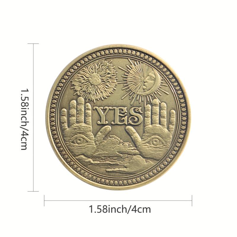 Lucky Decision Making Coin for Fun and Games