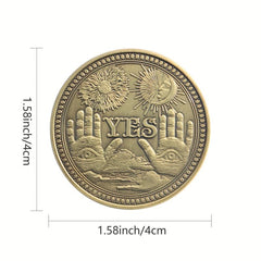 Lucky Decision Making Coin for Fun and Games
