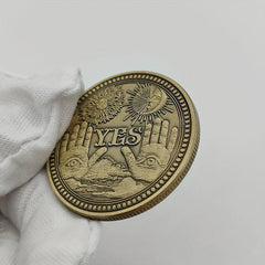 Lucky Decision Making Coin for Fun and Games