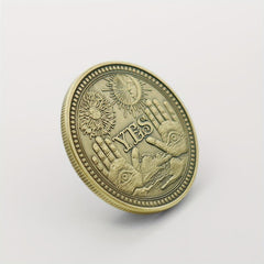 Lucky Decision Making Coin for Fun and Games