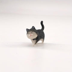 Cat Fish Tank Decorations Halloween Christmas Micro Landscape Doll Desk Display