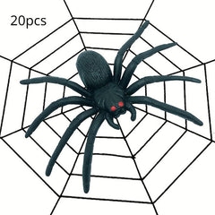 Spider Halloween Tricky Soft Glue Spider Props
