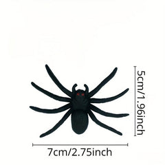 Spider Halloween Tricky Soft Glue Spider Props