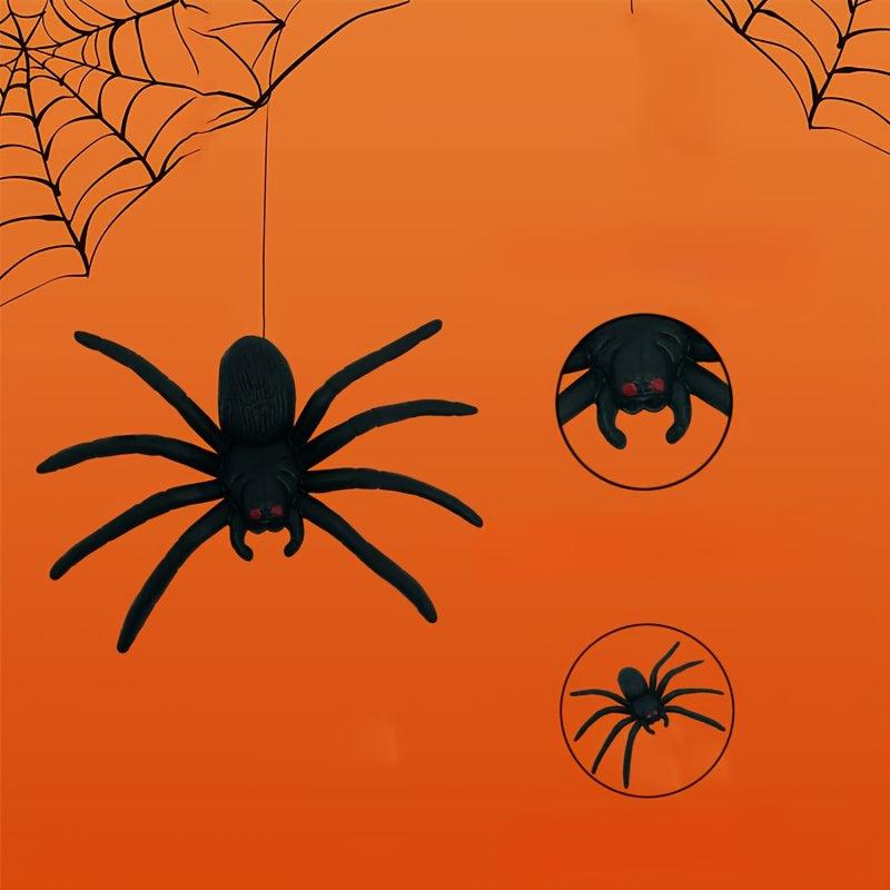Spider Halloween Tricky Soft Glue Spider Props