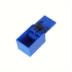 Funny Tricky Spider Toy in Plastic Box - Creative Spoof Props