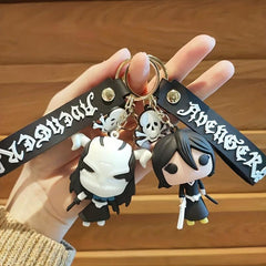 Japanese Anime Warrior Doll Key Chain - Party & Holiday Decoration