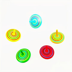 5pcs 10pcs Fingertip Gyro Wooden Educational Toys for Kids