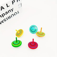 5pcs 10pcs Fingertip Gyro Wooden Educational Toys for Kids