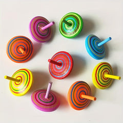 5pcs 10pcs Fingertip Gyro Wooden Educational Toys for Kids