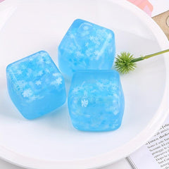 Stress Relief Ice Cube Soft Glue Toy