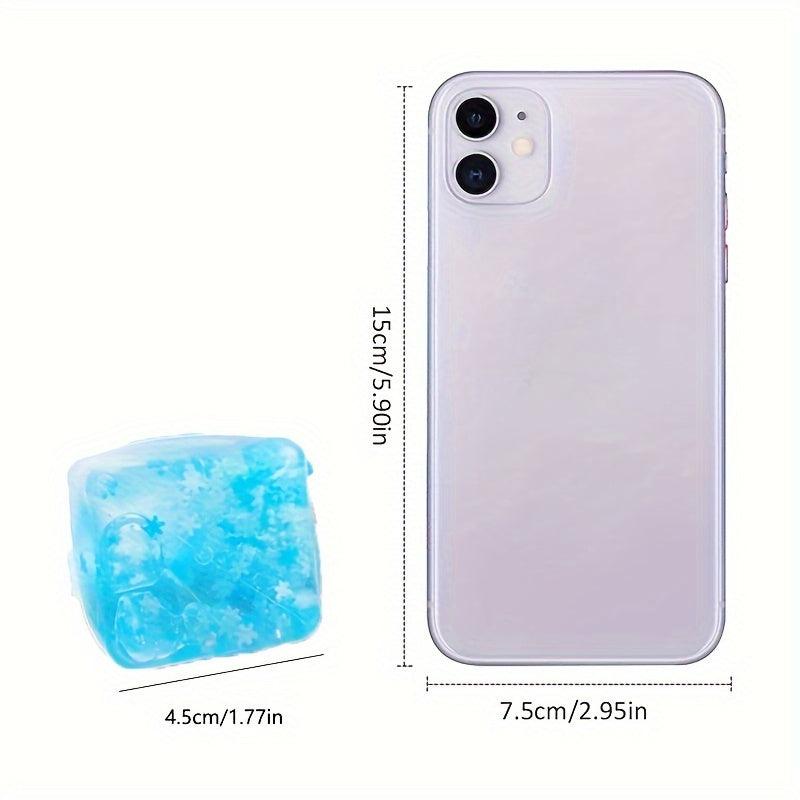 Stress Relief Ice Cube Soft Glue Toy