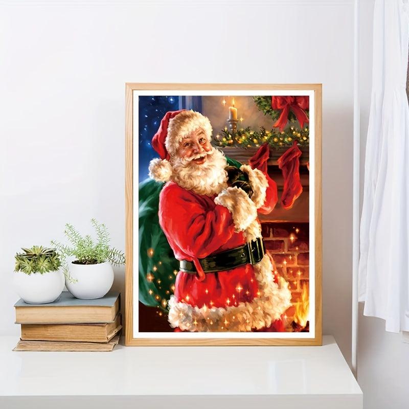 DIY Diamond Painting Kit Santa Claus Winter Christmas Deer