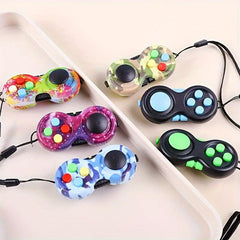 Random Spring Cushion Decompression Handle Unique Game Toy