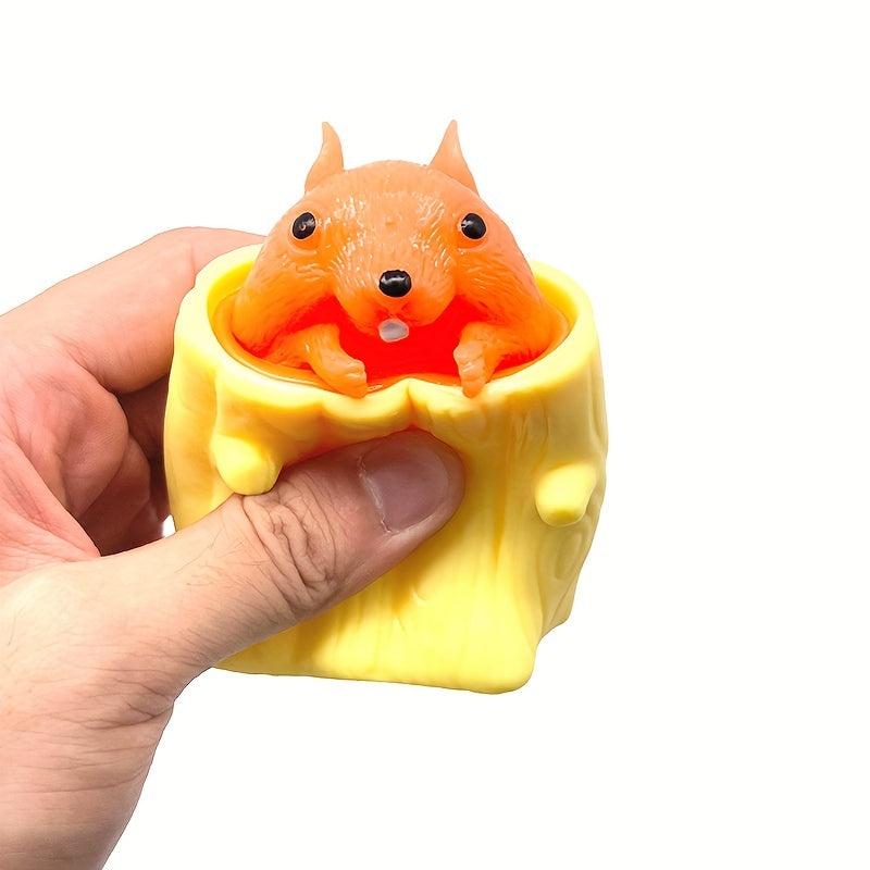 Squirrel Decompressing Toy for Anxiety Relief at Parties