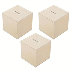 3pcs Piggy Bank Money Storage Box Saving Container
