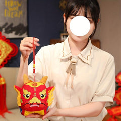 Dragon Year Mascot Plush Toy Annual Decoration Doll
