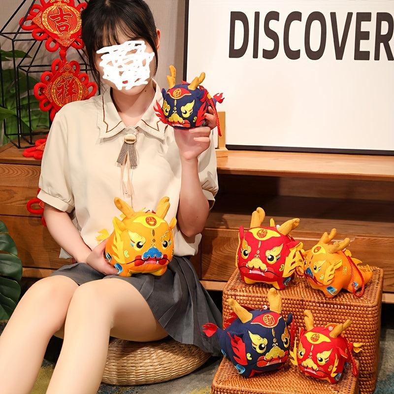 Dragon Year Mascot Plush Toy Annual Decoration Doll