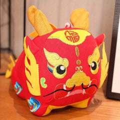 Dragon Year Mascot Plush Toy Annual Decoration Doll