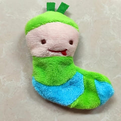 5pcs Plush Finger Puppets Set Insects Sunflowers Kids Toy