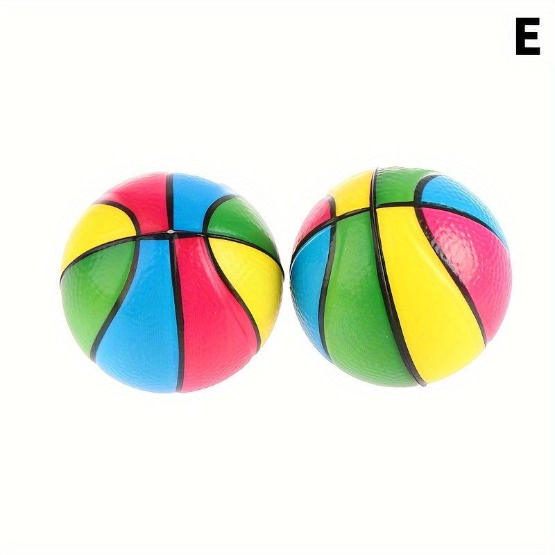 Squeeze Toy Ball Football Pu Soft Sponge Decompression Baseball Toy Set