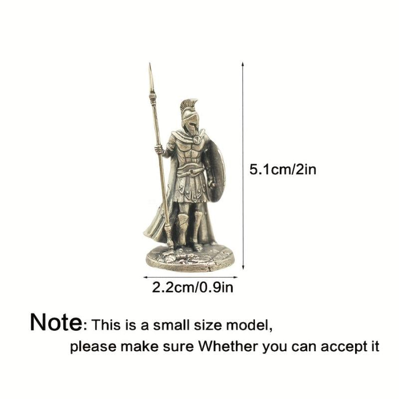 Metal Retro Statue Tabletop Decor Collectible Toy