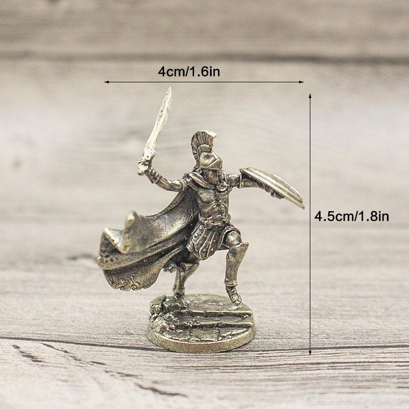 Metal Retro Statue Tabletop Decor Collectible Toy