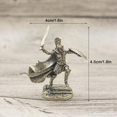 Metal Retro Statue Tabletop Decor Collectible Toy