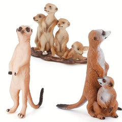 Creative Fox Rex Model Ornament Toy for Christmas Party Year Gift