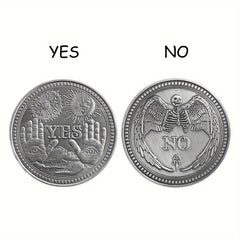 Decision Making Coin - Yes No Coin Flip Toy for Making Choices
