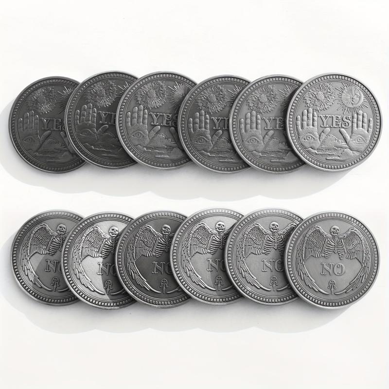 Decision Making Coin - Yes No Coin Flip Toy for Making Choices