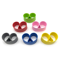 Silicone Snap Ring Bracelet Children's Solid Creative Self rolling Bracelet