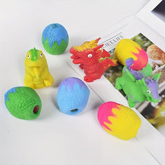 Flip Transform Dinosaur Egg Kneading Music Decompression Toy