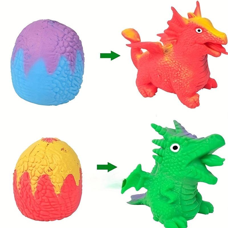 Flip Transform Dinosaur Egg Kneading Music Decompression Toy