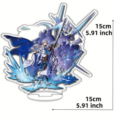 15cm 2D Anime Acrylic Standing Figure Toy