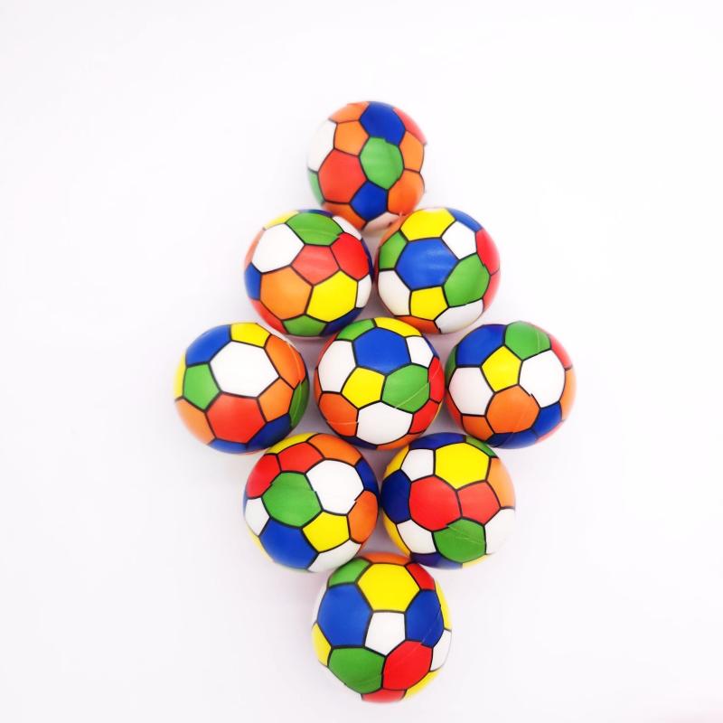 12pcs Colorful Mini Foam Ball Sponge Ball Youth Fun Toy Holiday Gift