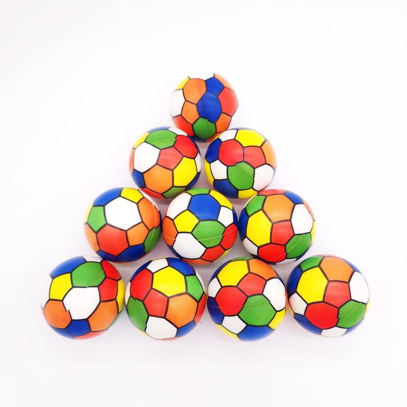 12pcs Colorful Mini Foam Ball Sponge Ball Youth Fun Toy Holiday Gift