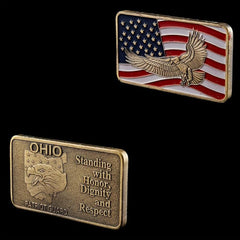 Respect Souvenir Challenge Bar Coin - Honoring Achievements