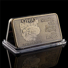 Respect Souvenir Challenge Bar Coin - Honoring Achievements