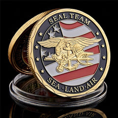 Seal Team Challenge Navy Military Coin Collection
