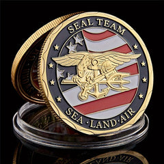 Seal Team Challenge Navy Military Coin Collection